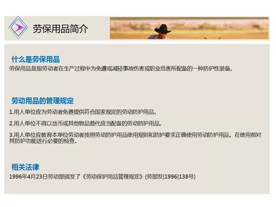 劳动保护用品与安全驾驶 正确使用指南